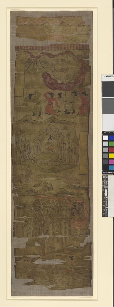 图片[2]-banner; painting; 幡(Chinese); 繪畫(Chinese) BM-1919-0101-0.100-China Archive